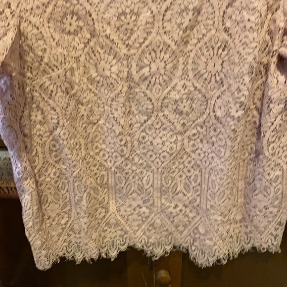 Light Pink Lace Top - Picture 5 of 8